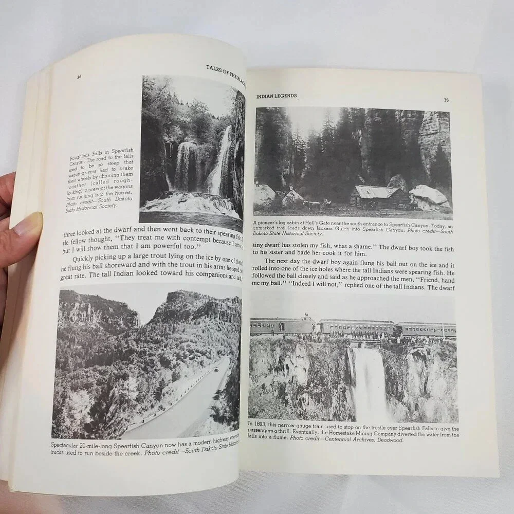 Tales Of The Black Hills By Helen Rezatto Paperback 1983 historical stories